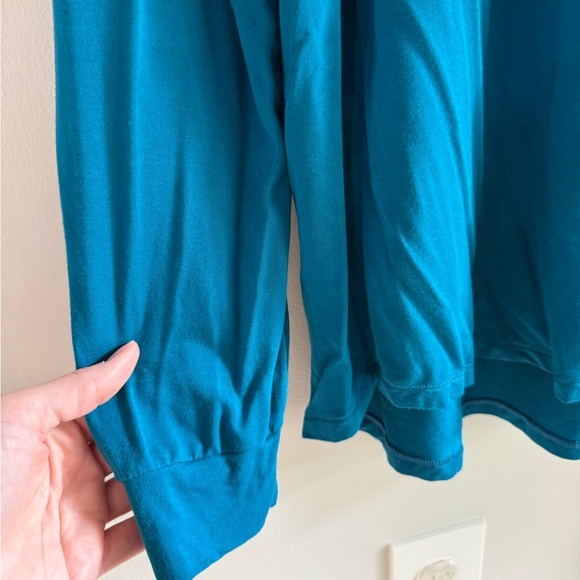 Kyte Baby Bamboo Long Sleeve Top - Teal - Size Extra Extra Large XXL - Picture 6 of 9